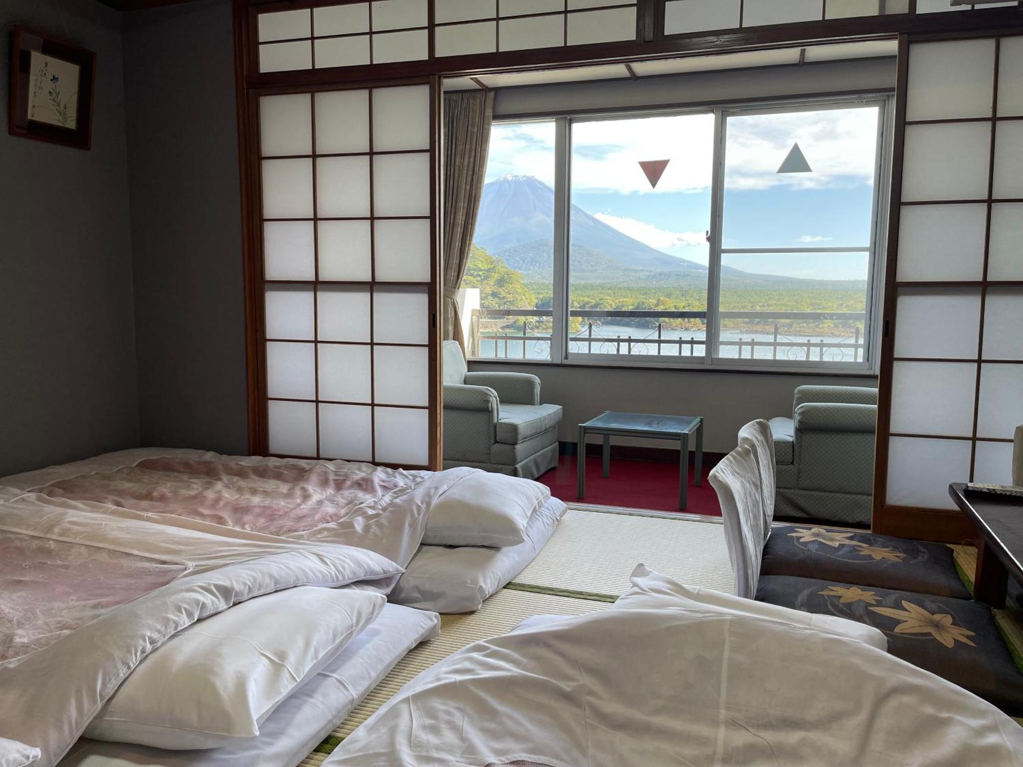 Shoji Lake Hotel Fujikawaguchiko Dış mekan fotoğraf
